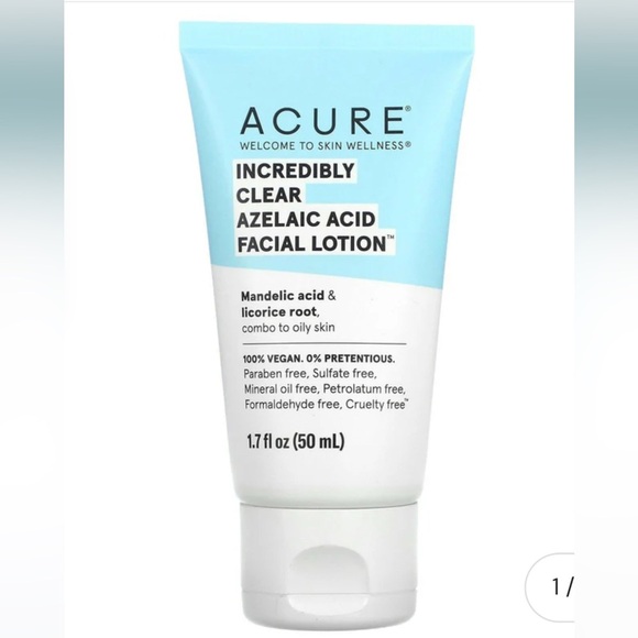 Acure Other - Acure Incredibly Clear Azelaic Acid Facial Lotion (used)